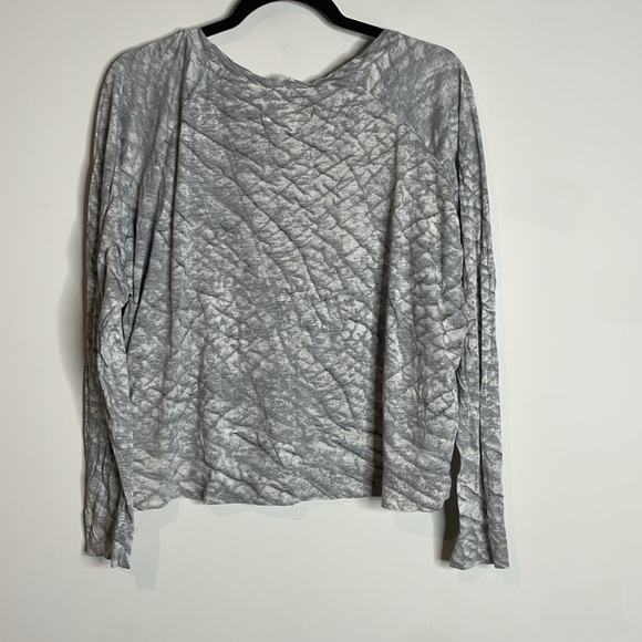 Nanushka | Women’s Grey Printed Wide Neck Top Size Small - Picture 6 of 6